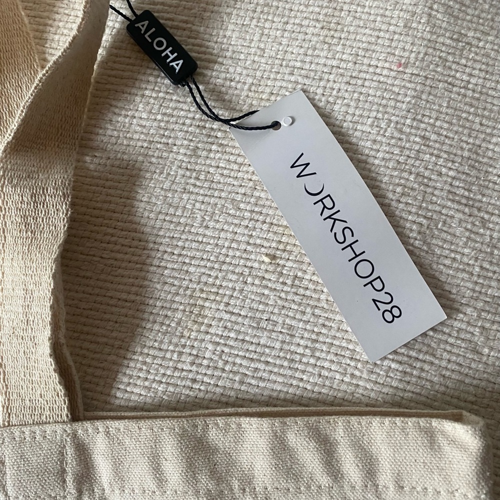 Aloha No. 50 Tote Bag - Natural Canvas NWT - Picture 4 of 8